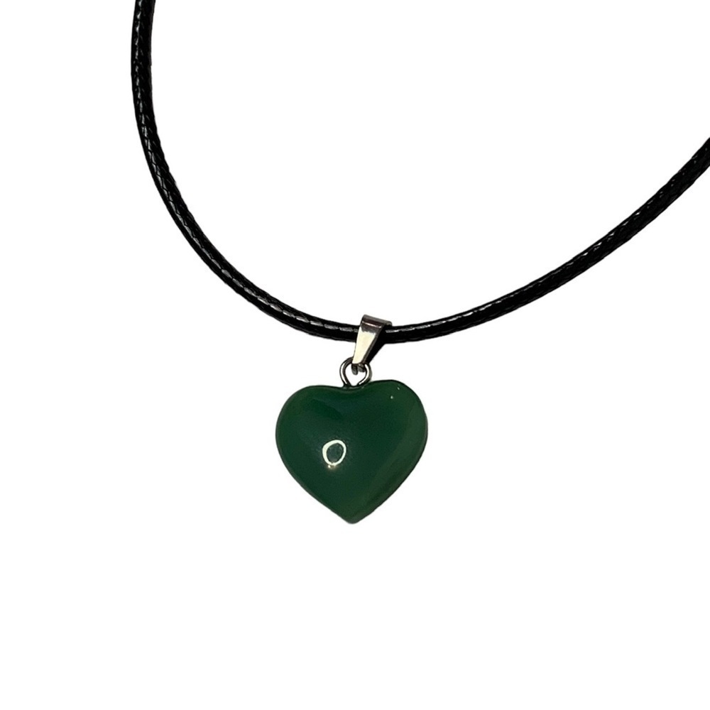 Crystal heart necklace